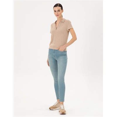 Açık Mavi Skinny Fit Jean Pantolon