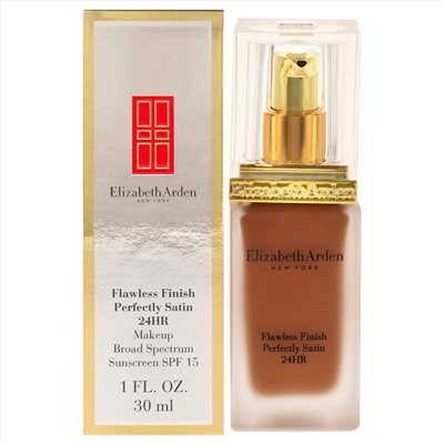 Elizabeth Arden  Flawless finish perfectly satin 24hr makeup spf 15 - 17 cocoa by for women - 1 oz foundation