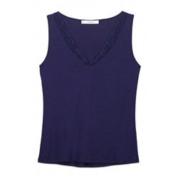 Camiseta punto súper suave azul