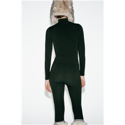 SEAMLESS LEGGINGS WITH MERINO WOOL SKI COLLECTION