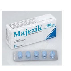 Majezik Flurbiprofen Anayozik Antionflamatuar 100mg sanovel 15 Fim Tabiet