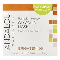 Andalou Naturals, Glycolic Beauty Mask, Pumpkin Honey, 1.7 oz (50 g)