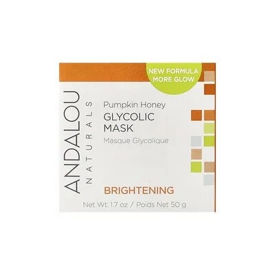 Andalou Naturals, Glycolic Beauty Mask, Pumpkin Honey, 1.7 oz (50 g)