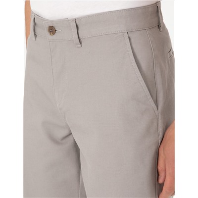 Taş Slim Fit Dokuma Şort