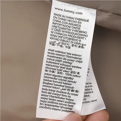 Женский укороченный тренч ТОММИ ХИЛФИГЕ*Р