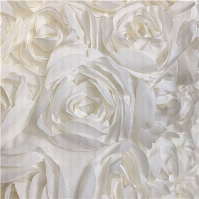 Женская длинная юбка с объемными розами