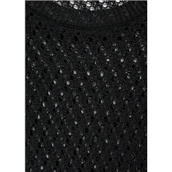 Jersey crochet manga corta