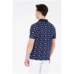 Erkek Lacivert Polo Yaka Tişört