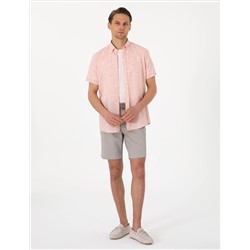 Taş Slim Fit Dokuma Şort