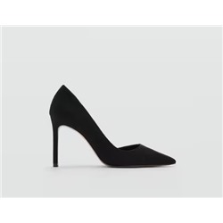 Zapato salón asimétrico