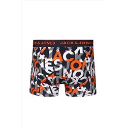 Jack & Jones Erkek 3'lü Karışık Boxer Paketi - Logo