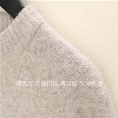 Длинное трикотажное платье с разрезом Н*М