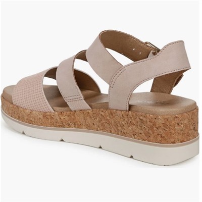 Once Twice Platform Wedge Sandal (Women) Dr. Scholl's