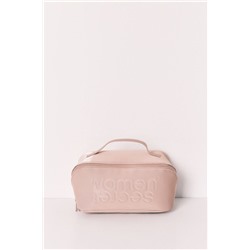 Neceser mediano goma marrón