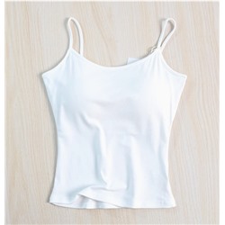 Майка с интегрированными фиксированными чашками