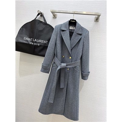 новое осенне-зимнее шерстяное пальто с узором "елочка", объемный силуэт, универсальная верхняя часть тела, не привередливая. Пальто, безусловно, отличная вещь для осени и зимы, она показывает темперамент и хорошо сочетается. Рекомендуется для ежедневных прогулок, повседневная и модная.Шерстяная ткань, изготовленная по индивидуальному заказу, теплая и удобная,  36/38/40/42 (размер 38, ширина плеч: 43, обхват груди: 96, длина: 121)