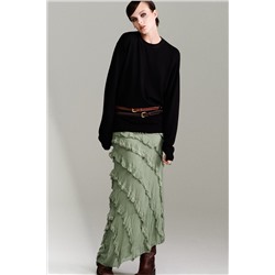 EMBROIDERED MIDI SKIRT - LIMITED EDITION