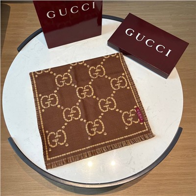 Двухсторонний шарф  Gucc*i  Унисекс модель