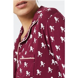 Сливовая ночная рубашка Pacco