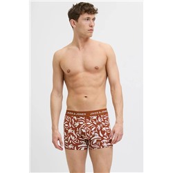 Jack & Jones Erkek Desenli 3'lü Boxer Paketi - Corals