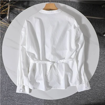 Рубашка женская из смесового хлопка и тенселя КАР*Л 😎