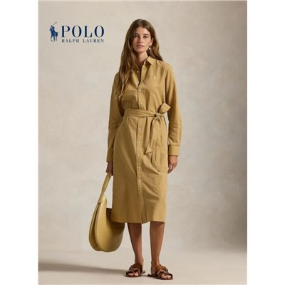 Женское платье в стиле миди с длинными рукавами РАЛЬ*Ф Л