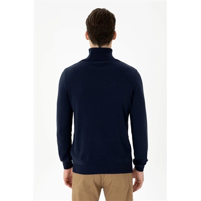 Erkek Lacivert Kazak