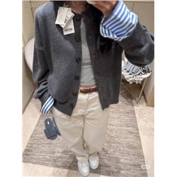 Женский кашемировый кардиганы со съёмными манжетами  Brunell*o Cucinell*i