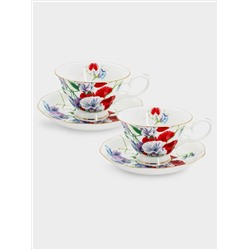 Набор чайный, 2 перс, 4 пр, Душистый горошек