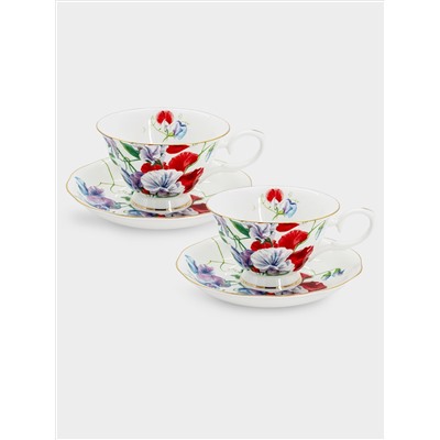 Набор чайный, 2 перс, 4 пр, Душистый горошек