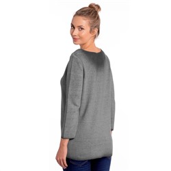 Damen Strickpullover mit Oil-Washed-Effekt