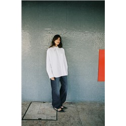 POPLIN SHIRT WITH POCKET