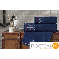 T1210T10123122 Набор полотенец Tivolyo Home NAVY с диффузором тёмно-синий 3 предмета