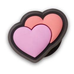 Tiny Double Heart Jibbitz™ Charms