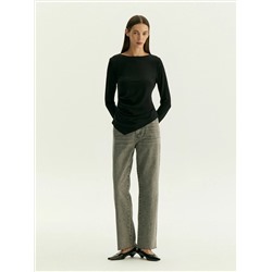 Джинсы Mom Fit 369, D369/gabbro