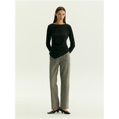Джинсы Mom Fit 369, D369/gabbro