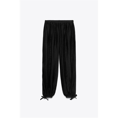 ZW COLLECTION TIE HEM BLOOMER TROUSERS