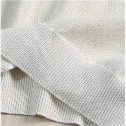 Трикотажный асимметричный свитер