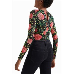Body slim floral