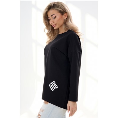 Кофта футер life дл/р