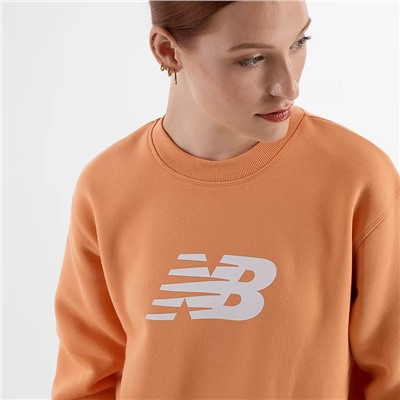 Sport Fleece Logo Crew  Women