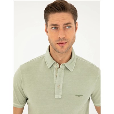 Yeşil Slim Fit Tişört