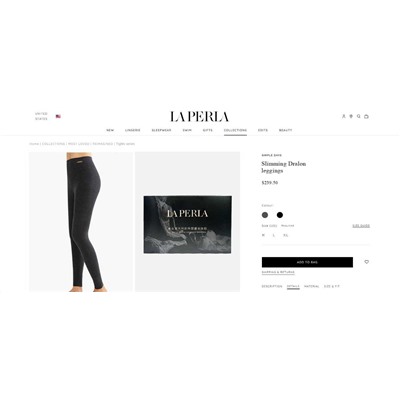 Женскин леггинсы  L*A PERL*A