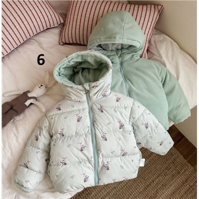 Курточка двухсторонняя. Очень милая, тепленькая, идет в размер