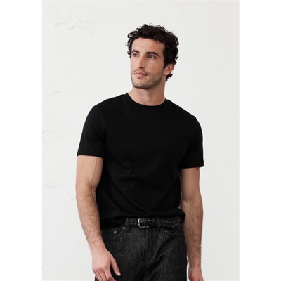 Luxe Touch Crew-Neck T-Shirt