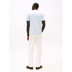 Palm Tree Logo Slub Cotton T-Shirt