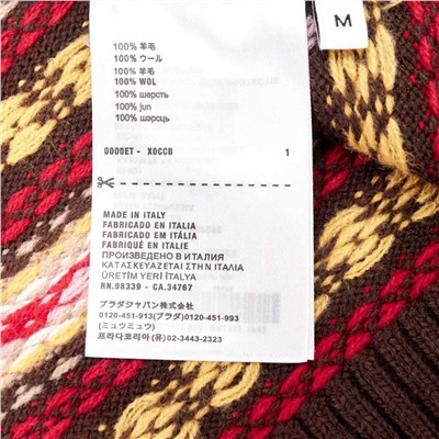 Женский шерстяной свитер МИУ МИ*У