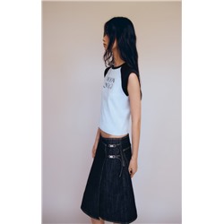 Camiseta estampada algodón