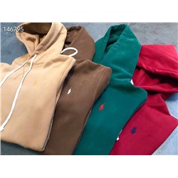 Теплая яркая толстовка худи Pol*o Ralp*h Laure*n 💙  Реплика 1:1