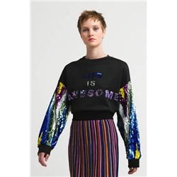 Falda midi rayas